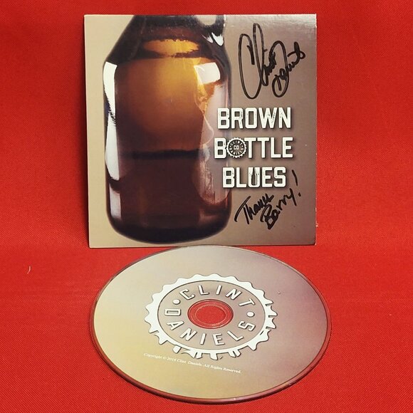 Clint Daniels Brown Bottle Blues CD 2018 Signed - Picture 5 of 8